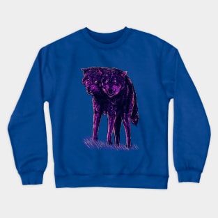 wolves 2head Crewneck Sweatshirt